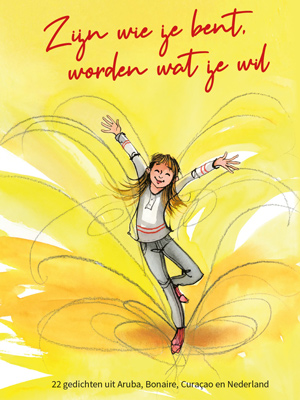 De cover van de gedichtenbundel 'Zijn wie je bent'